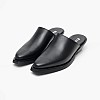 Women Mules 51203 Black Leather Mortoglou Women Mules 51203 Black Leather Mortoglou