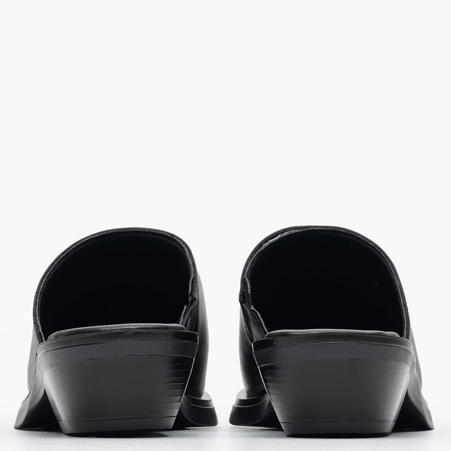 Women Mules 51203 Black Leather Mortoglou Women Mules 51203 Black Leather Mortoglou