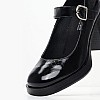 Γυναικείες Γόβες & Peeptoes Ψηλές 51250 Μαύρο Δέρμα Λουστρίνι Mortoglou Γυναικείες Γόβες & Peeptoes Ψηλές 51250 Μαύρο Δέρμα Λουστρίνι Mortoglou