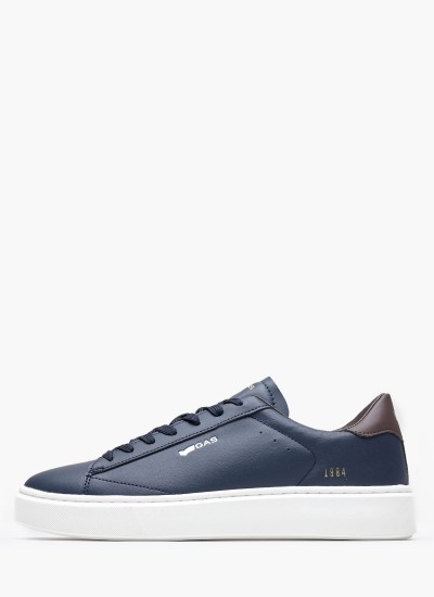 Ανδρικά Παπούτσια Casual Leonard Μπλε ECOleather Gas