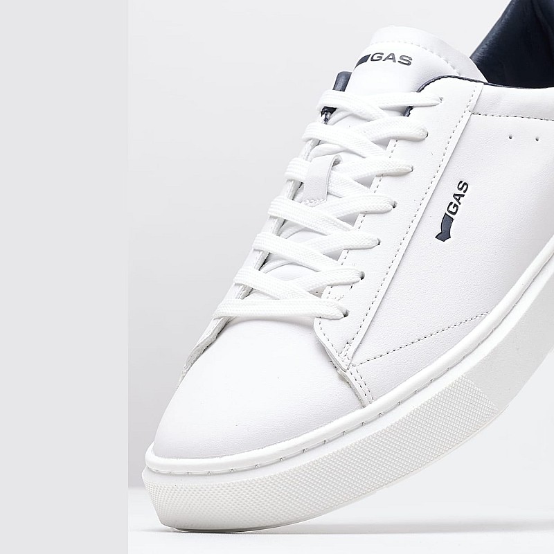 Ανδρικά Παπούτσια Casual Leonard Άσπρο ECOleather Gas