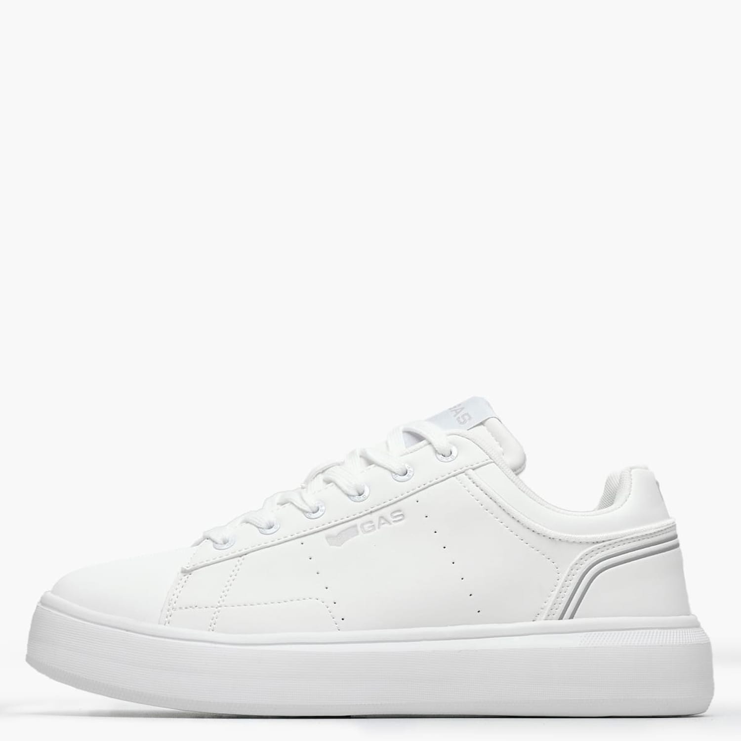 Ανδρικά Παπούτσια Casual Pola.Ltx Άσπρο ECOleather Gas