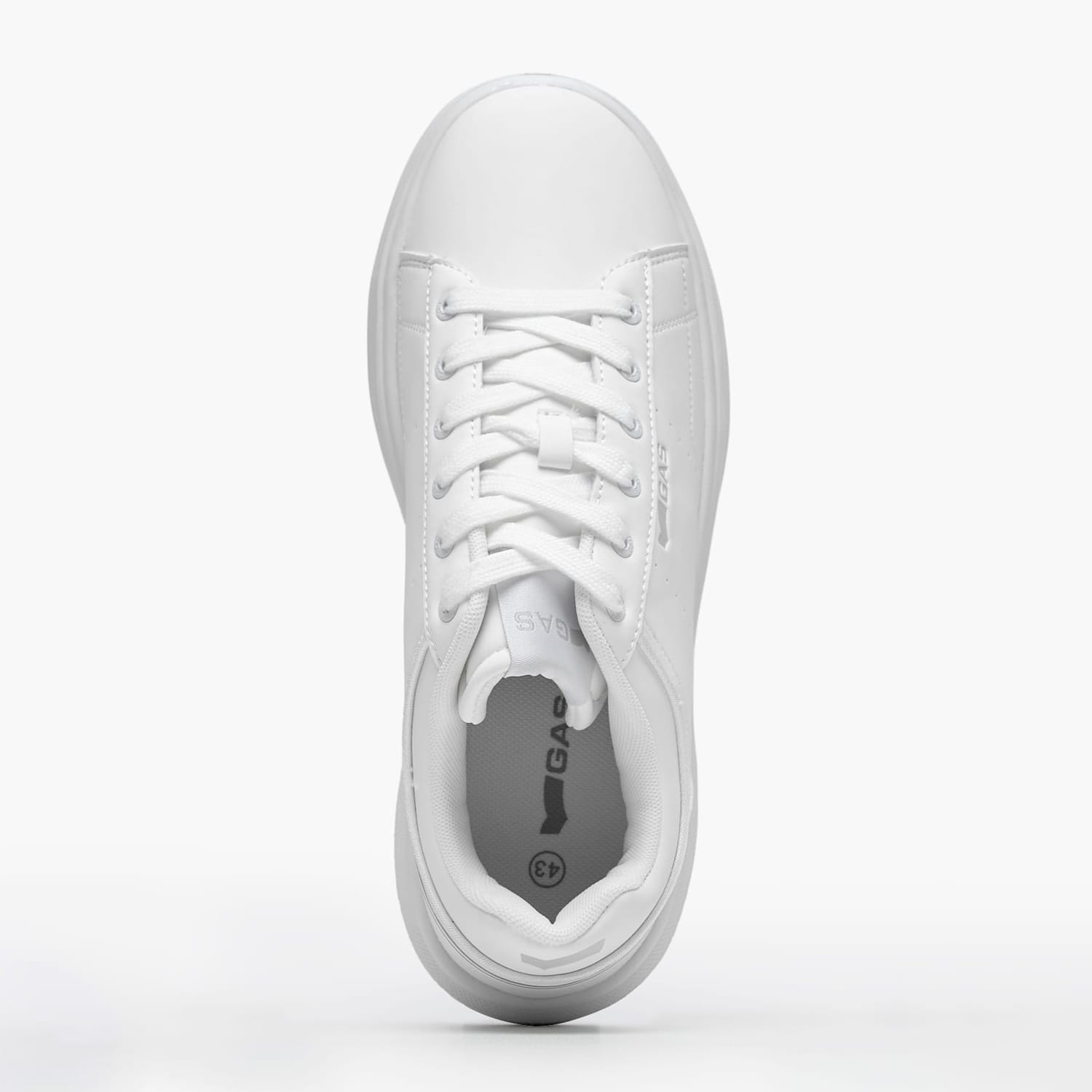 Men Casual Shoes Pola.Ltx White ECOleather Gas Men Casual Shoes Pola.Ltx White ECOleather Gas