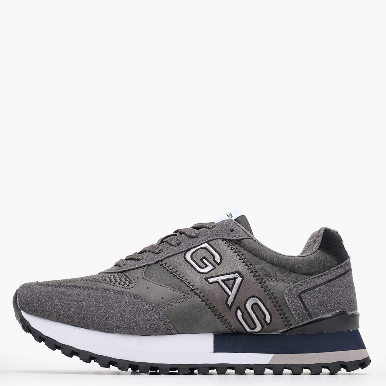 Ανδρικά Παπούτσια Casual Yohn.Mix Γκρι ECOleather-Ύφασμα Gas