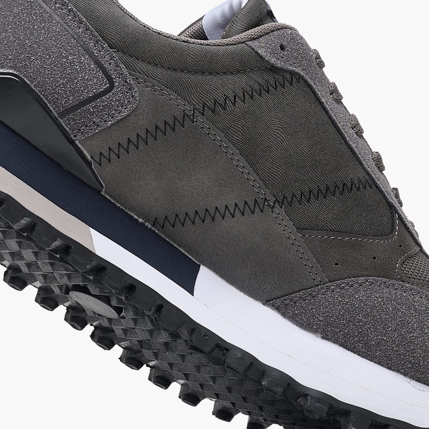 Ανδρικά Παπούτσια Casual Yohn.Mix Γκρι ECOleather-Ύφασμα Gas Ανδρικά Παπούτσια Casual Yohn.Mix Γκρι ECOleather-Ύφασμα Gas