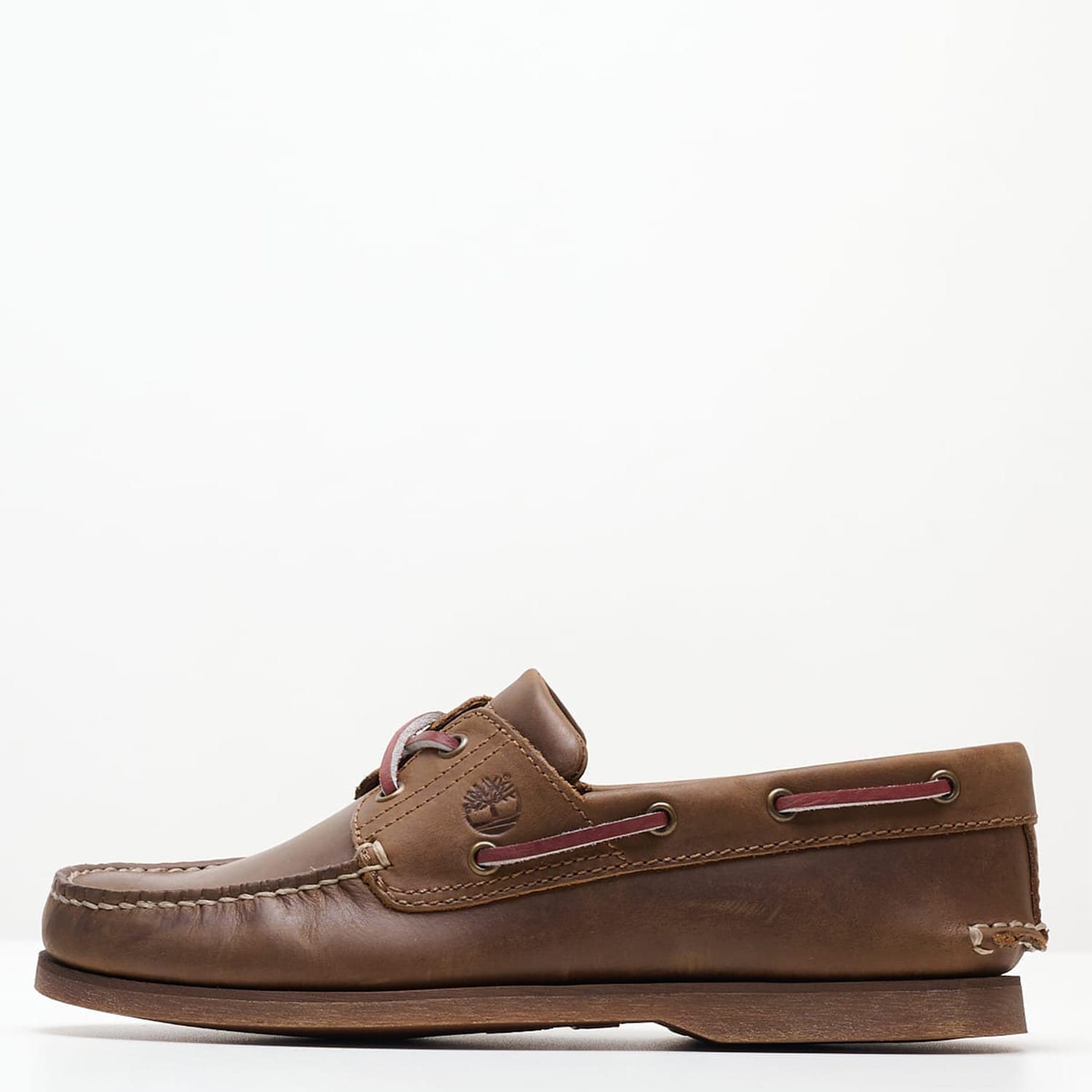 Men Sailing shoes 1001R Brown Nubuck Leather Timberland