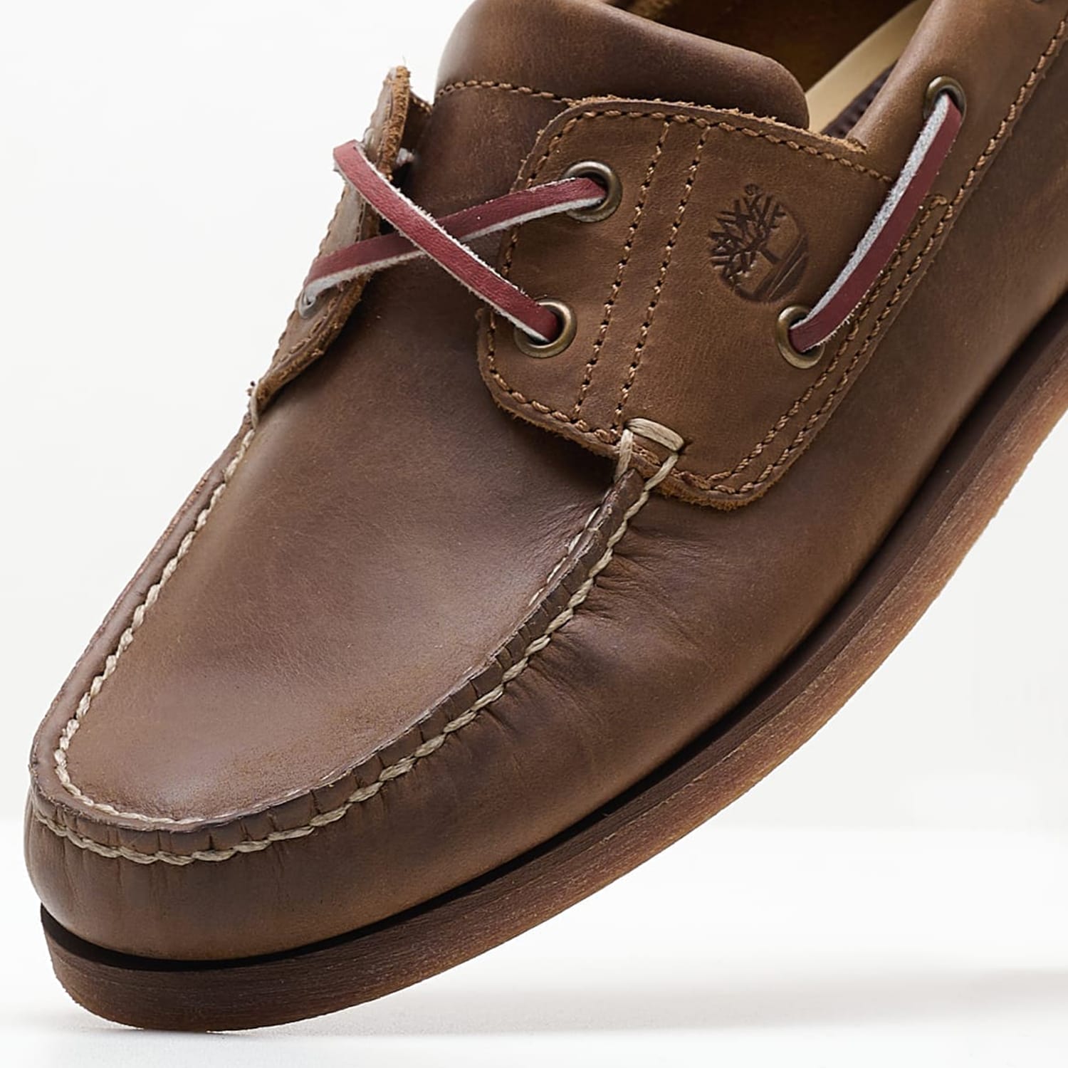 Men Sailing shoes 1001R Brown Nubuck Leather Timberland