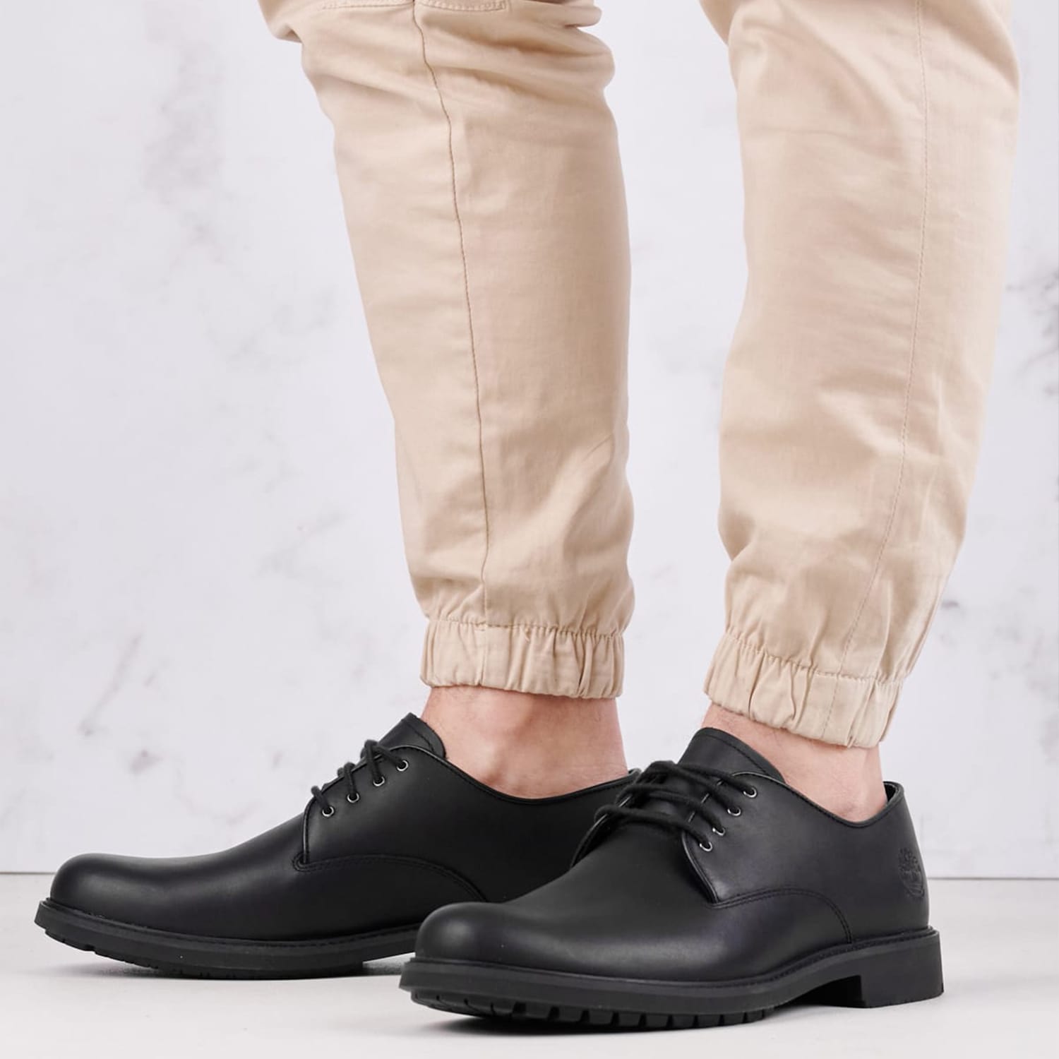 Ανδρικά Παπούτσια Δετά 5549R Μαύρο Δέρμα Timberland Ανδρικά Παπούτσια Δετά 5549R Μαύρο Δέρμα Timberland