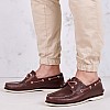 Men Sailing shoes 74035 Brown Leather Timberland