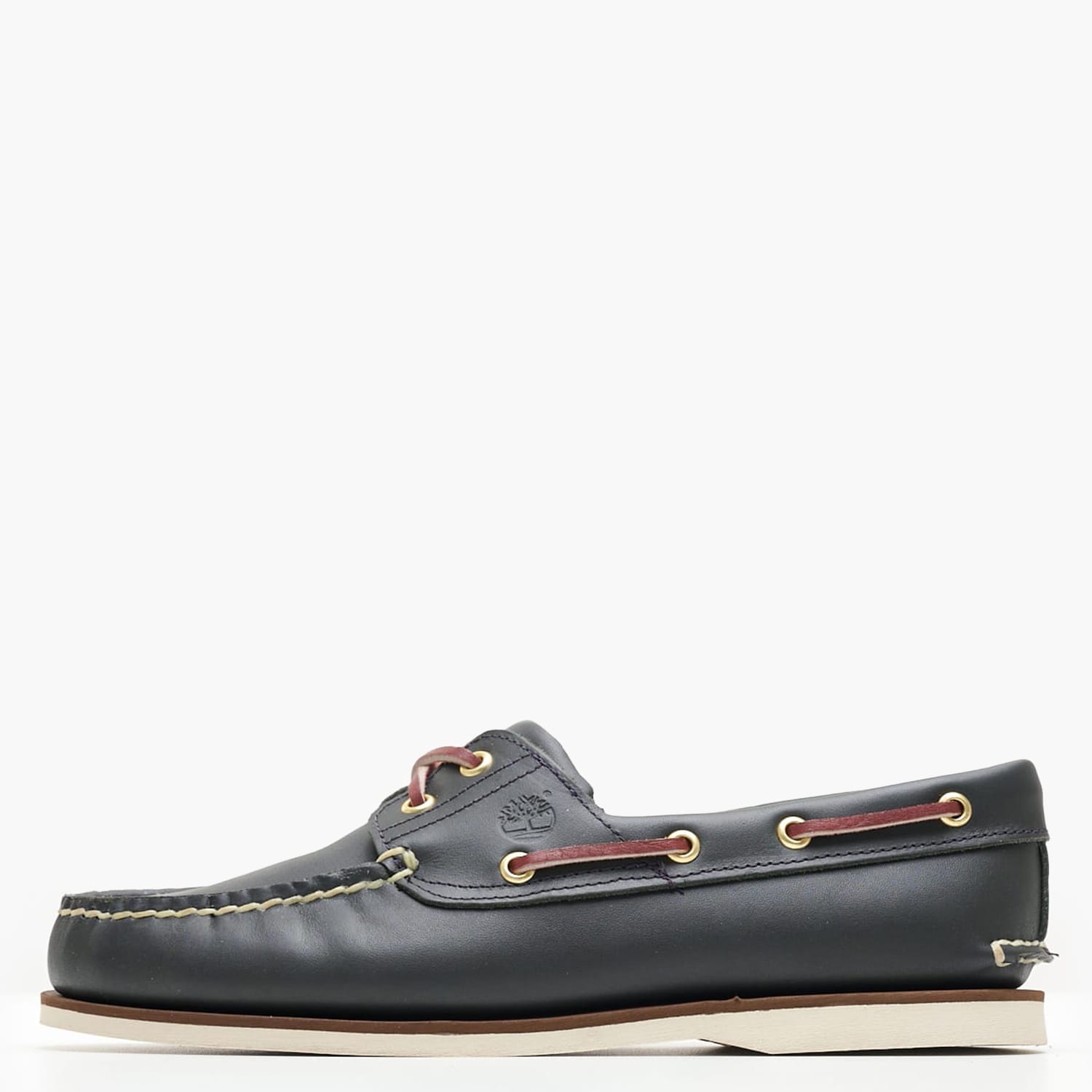 Men Sailing shoes 74036 Blue Leather Timberland