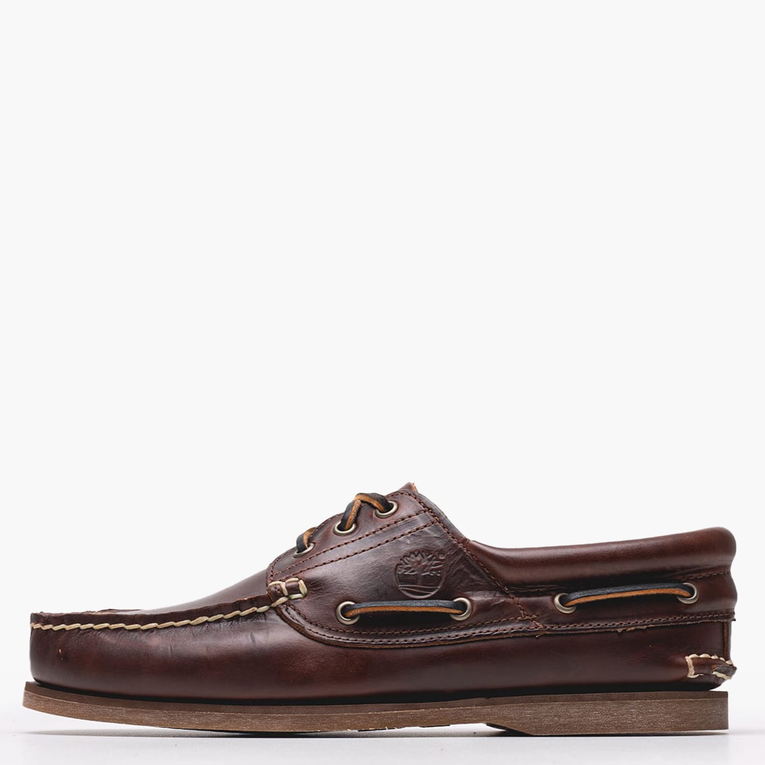 Men Sailing shoes 76015 Brown Leather Timberland