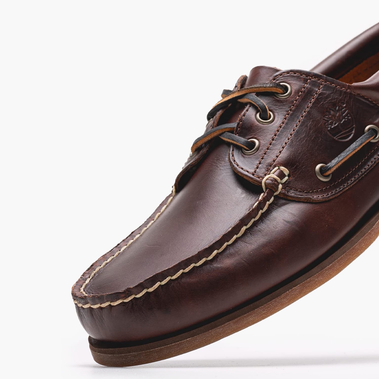 Men Sailing shoes 76015 Brown Leather Timberland