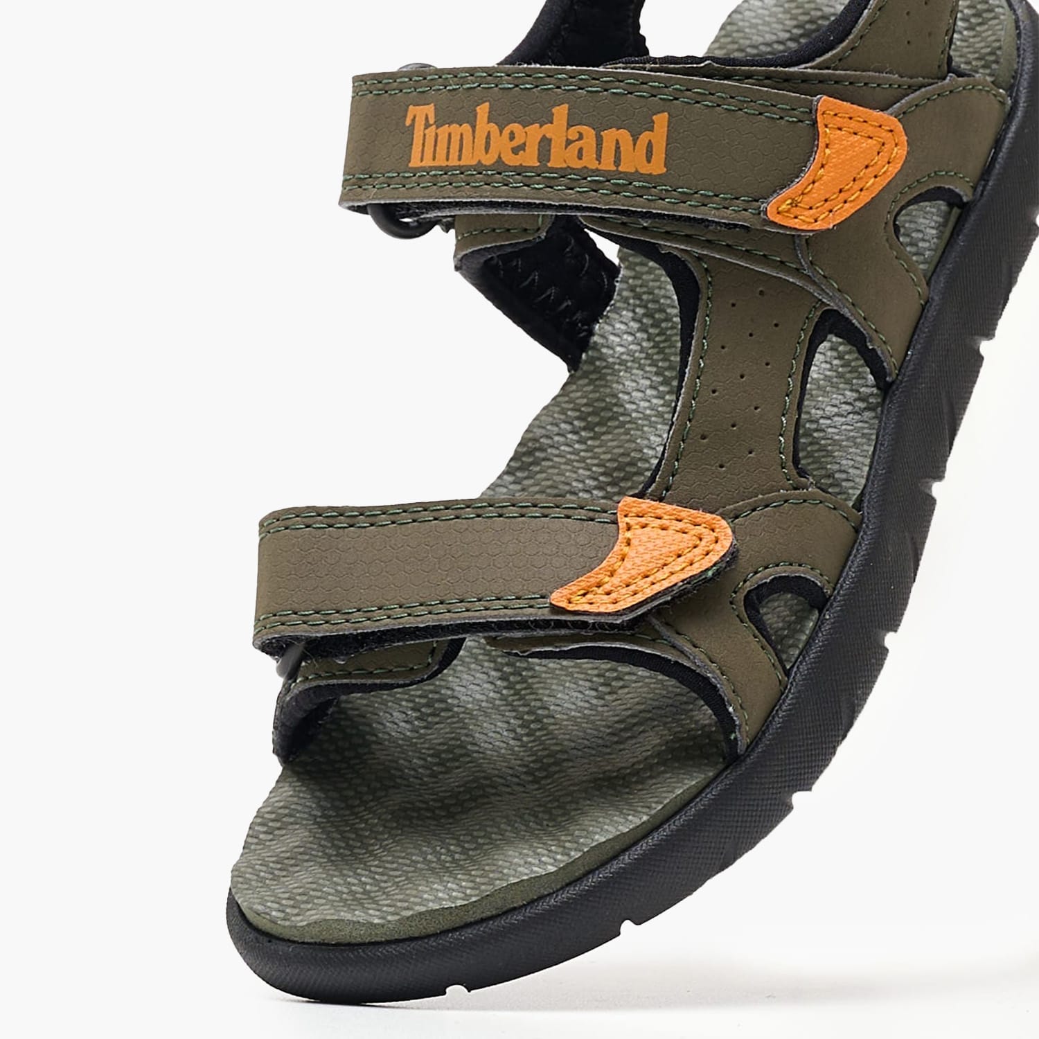 Παιδικές Σαγιονάρες & Πέδιλα A23SY Λαδί ECOleather Timberland