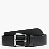 Men Belts A23UE Black Leather Timberland Men Belts A23UE Black Leather Timberland