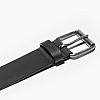 Men Belts A23UE Black Leather Timberland Men Belts A23UE Black Leather Timberland