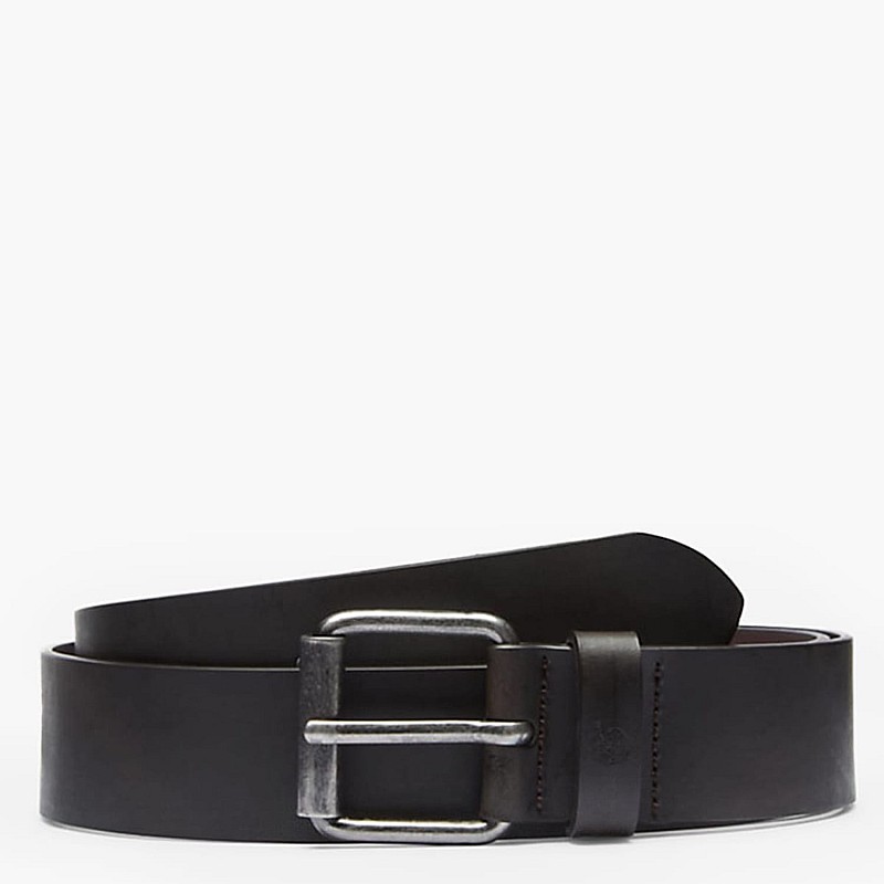 Men Belts A23UE Brown Leather Timberland