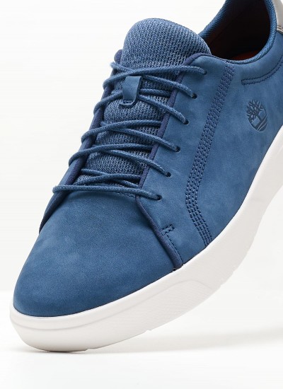 Ανδρικά Παπούτσια Casual A5WVZ Μαύρο Δέρμα Νούμπουκ Timberland
