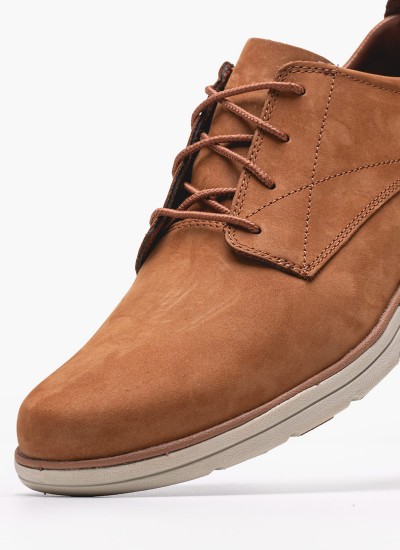 Ανδρικά Παπούτσια Casual A5WVZ Μαύρο Δέρμα Νούμπουκ Timberland