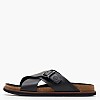 Men Flip Flops & Sandals A2B65 Black Leather Timberland Men Flip Flops & Sandals A2B65 Black Leather Timberland