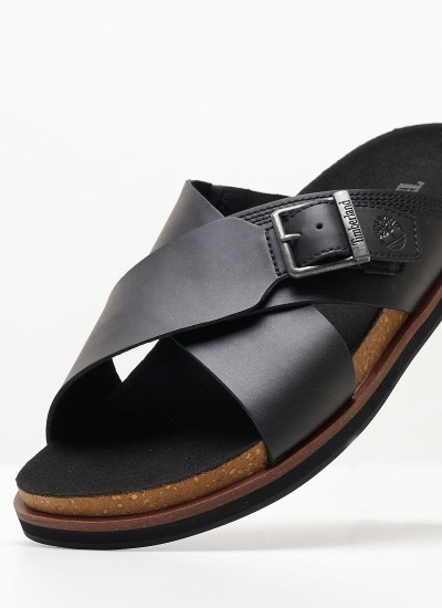 Ανδρικές Σαγιονάρες & Πέδιλα Arizona.Bs.Nman Μαύρο ECOleather Birkenstock