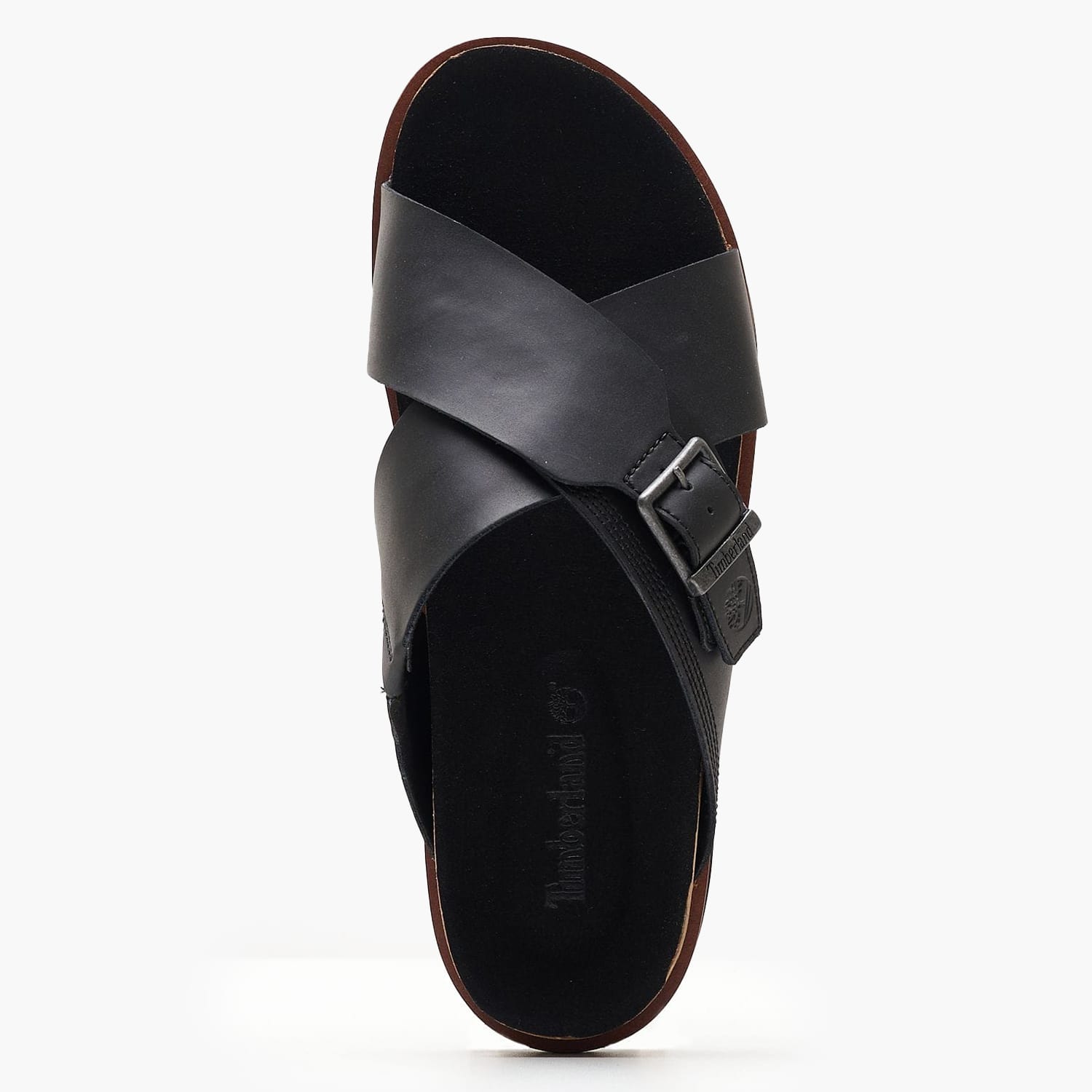 Men Flip Flops & Sandals A2B65 Black Leather Timberland Men Flip Flops & Sandals A2B65 Black Leather Timberland