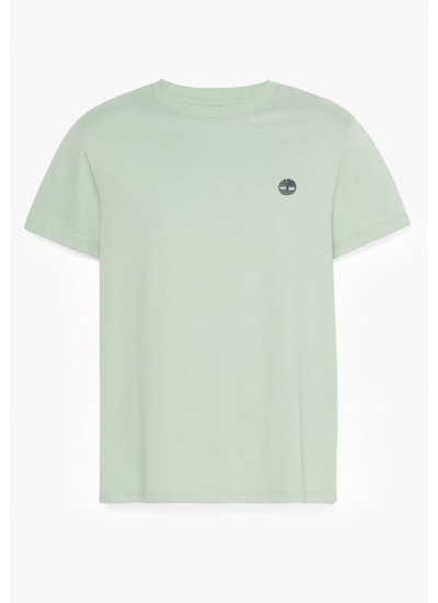 Men T-Shirts Mar009.Ss White Cotton La Martina