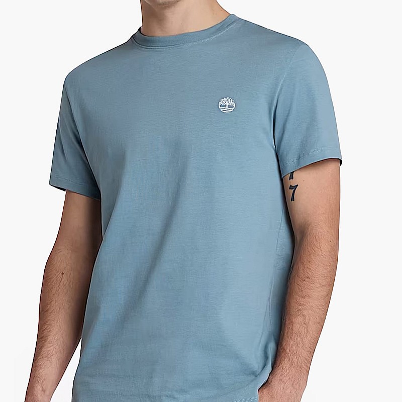 Men T-Shirts A2BPR.Ct Blue Cotton Timberland