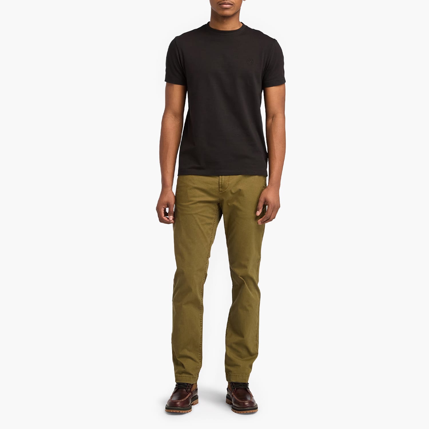 Men T-Shirts A2BPR.N Black Cotton Timberland Men T-Shirts A2BPR.N Black Cotton Timberland