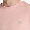 Men T-Shirts A2BPR Pink Cotton Timberland Men T-Shirts A2BPR Pink Cotton Timberland