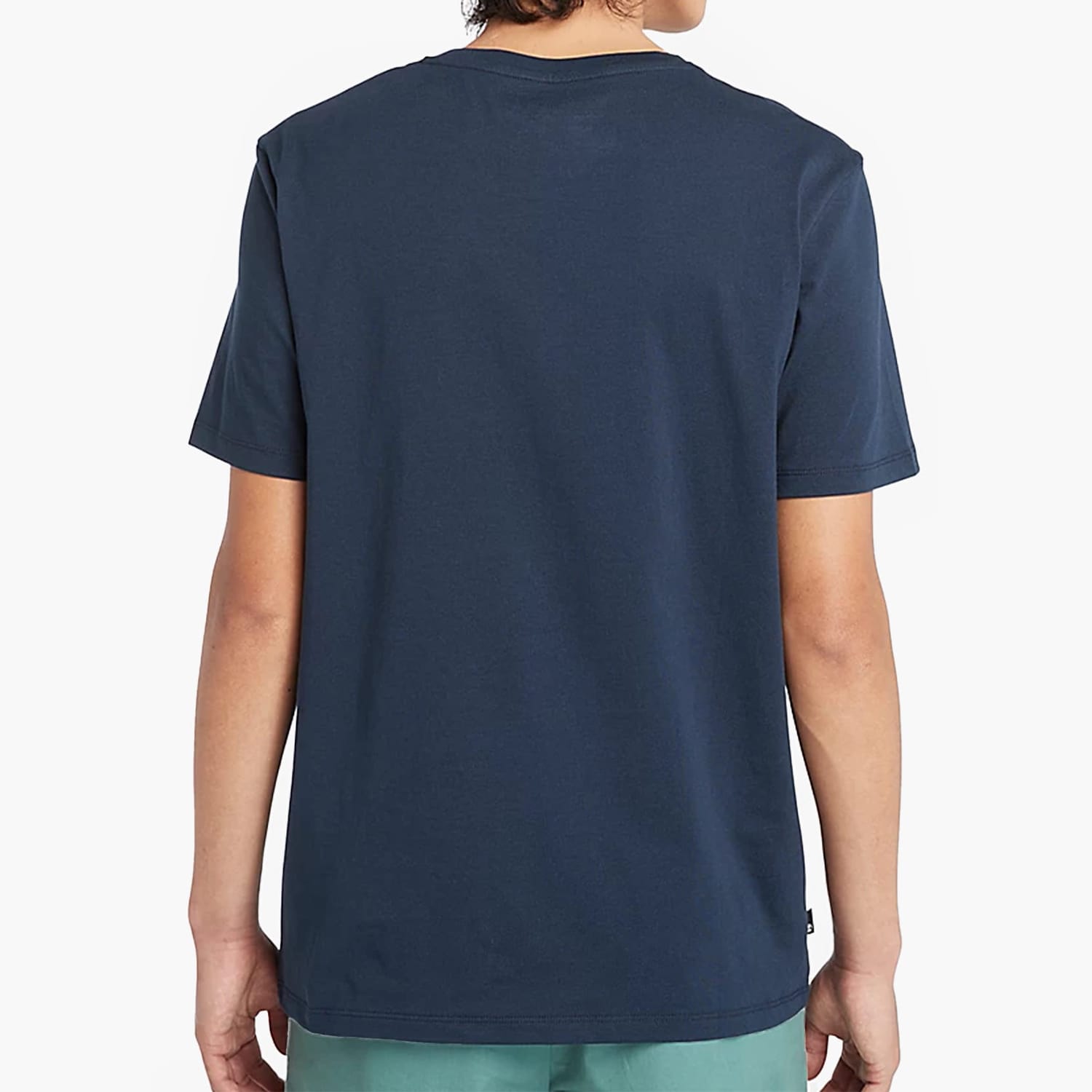 Men T-Shirts A2C2R.2 DarkBlue Cotton Timberland Men T-Shirts A2C2R.2 DarkBlue Cotton Timberland