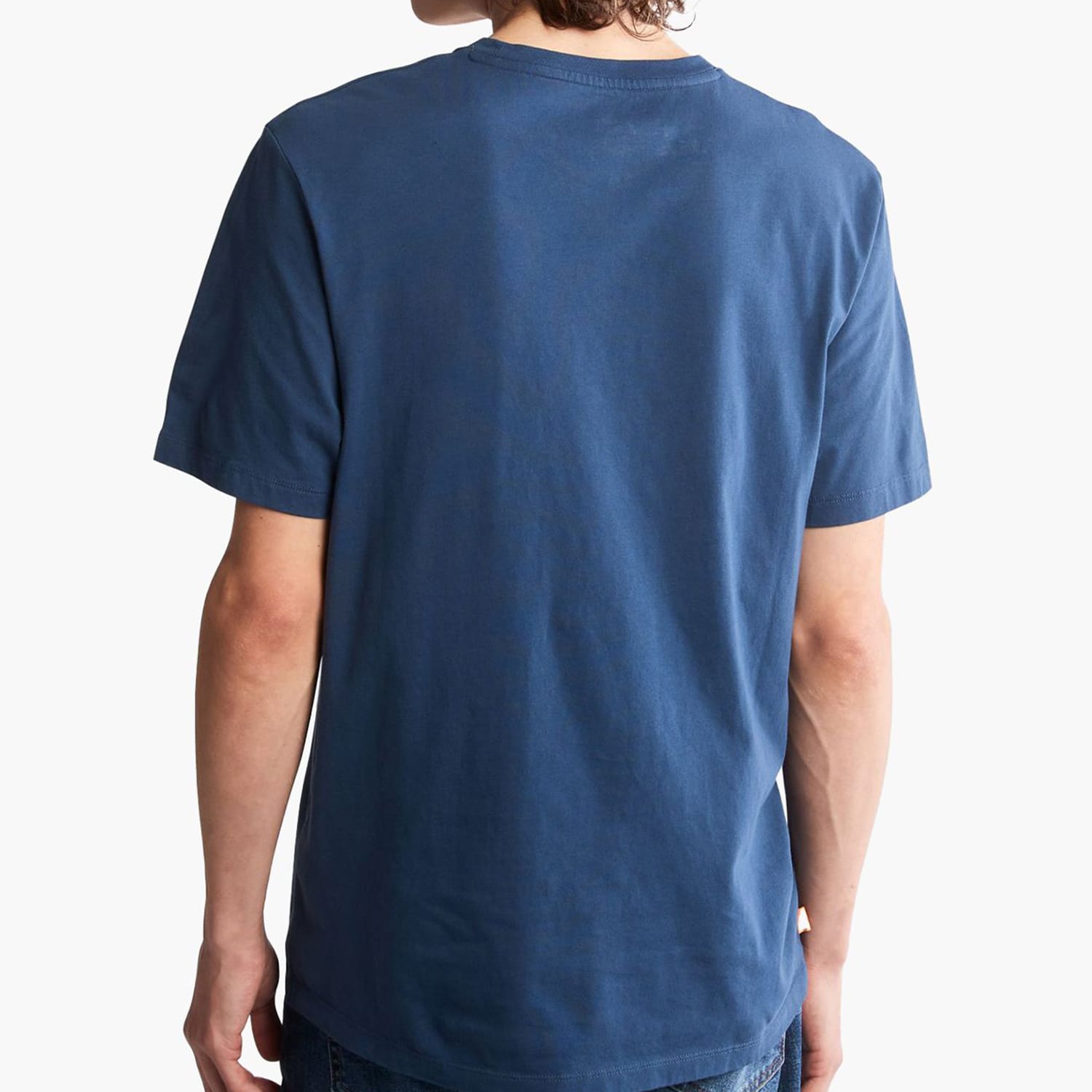 Men T-Shirts A2C2R Blue Cotton Timberland Men T-Shirts A2C2R Blue Cotton Timberland