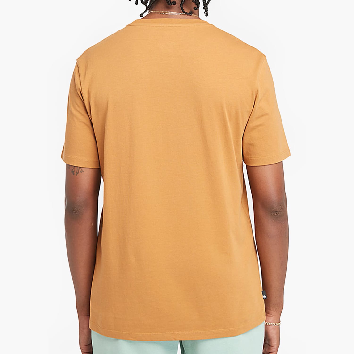 Men T-Shirts A2C2R Yellow Cotton Timberland Men T-Shirts A2C2R Yellow Cotton Timberland