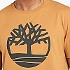 Men T-Shirts A2C2R Yellow Cotton Timberland Men T-Shirts A2C2R Yellow Cotton Timberland