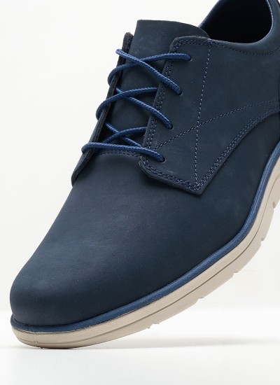 Ανδρικά Παπούτσια Casual A5WVZ Μαύρο Δέρμα Νούμπουκ Timberland