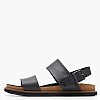 Men Flip Flops & Sandals A2CET Black Leather Timberland Men Flip Flops & Sandals A2CET Black Leather Timberland