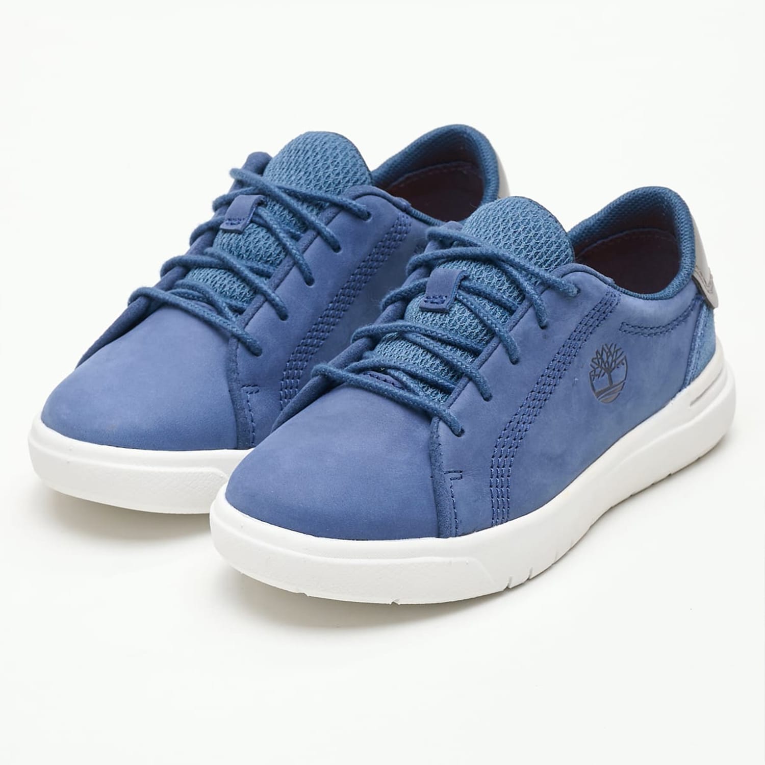 Kids Casual Shoes A2CWT Blue Nubuck Leather Timberland