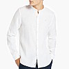 Men Shirts A2DC1 White Linen Timberland Men Shirts A2DC1 White Linen Timberland