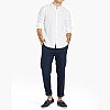 Men Shirts A2DC1 White Linen Timberland Men Shirts A2DC1 White Linen Timberland