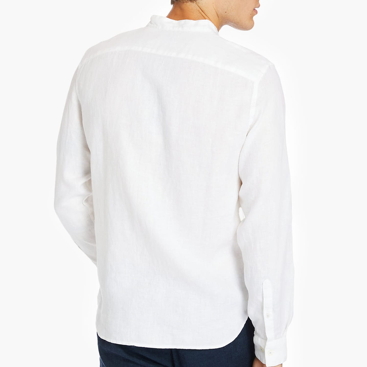 Men Shirts A2DC1 White Linen Timberland Men Shirts A2DC1 White Linen Timberland