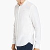 Men Shirts A2DC1 White Linen Timberland Men Shirts A2DC1 White Linen Timberland