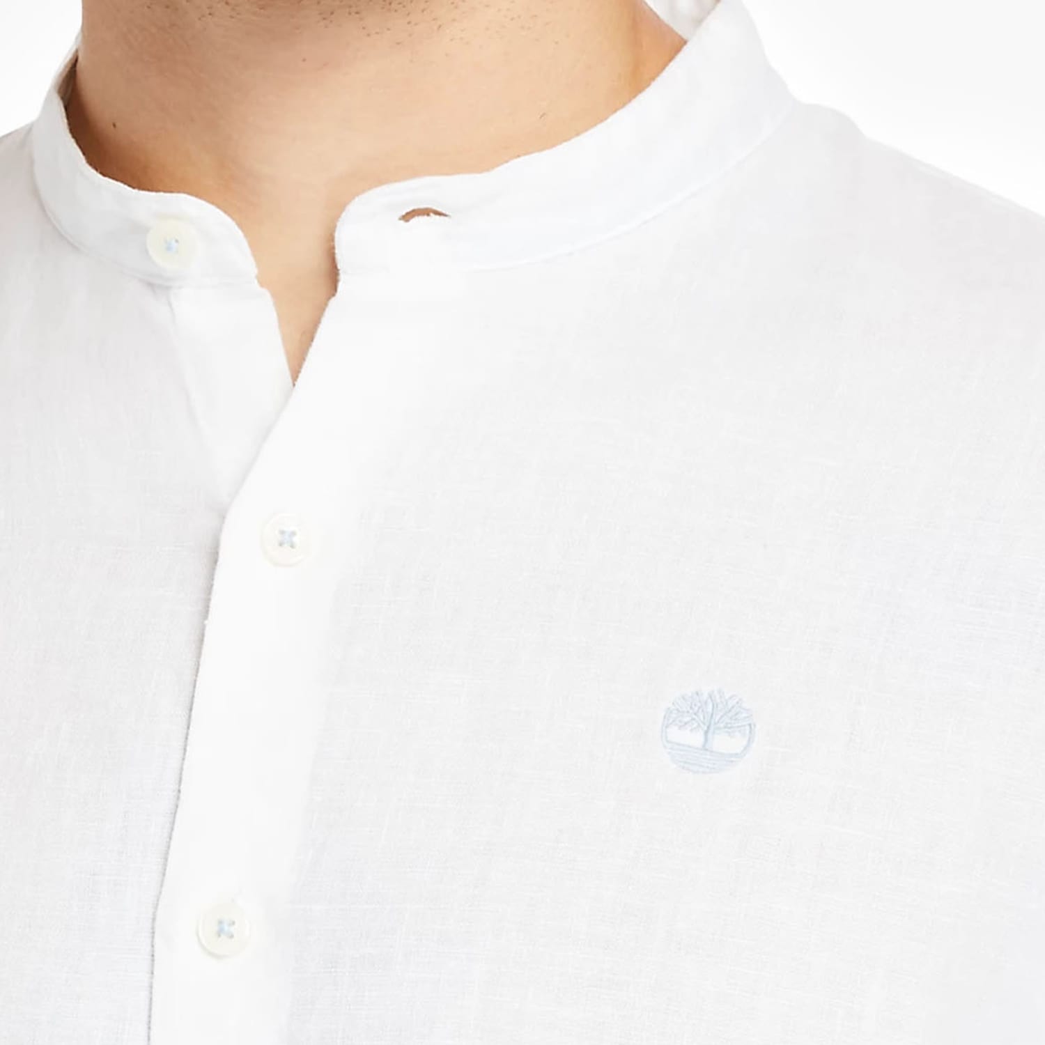 Men Shirts A2DC1 White Linen Timberland Men Shirts A2DC1 White Linen Timberland