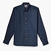 Men Shirts A2DC3 DarkBlue Linen Timberland Men Shirts A2DC3 DarkBlue Linen Timberland