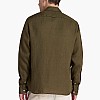 Men Shirts A2DC3 Olive Linen Timberland Men Shirts A2DC3 Olive Linen Timberland