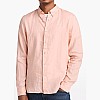 Men Shirts A2DC3 Pink Linen Timberland Men Shirts A2DC3 Pink Linen Timberland
