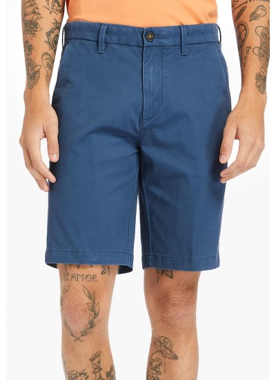 Ανδρικές Βερμούδες Relaxed.Shorts Μπεζ Βαμβάκι GANT
