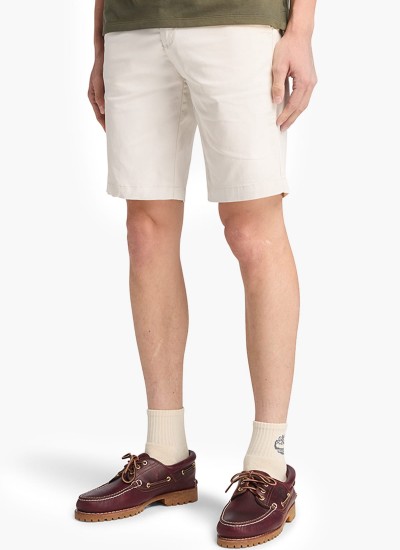 Ανδρικές Βερμούδες Relaxed.Shorts Μπεζ Βαμβάκι GANT