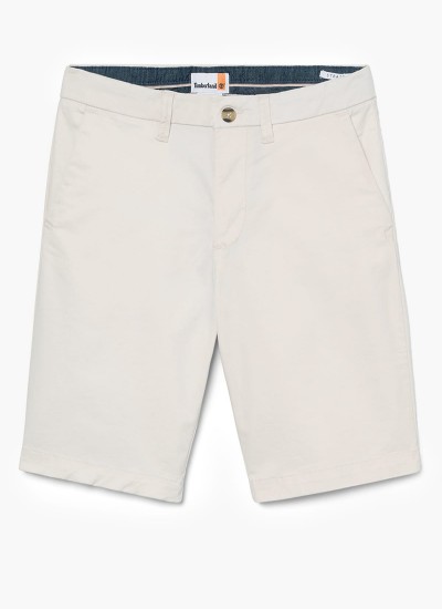 Ανδρικές Βερμούδες Relaxed.Shorts Μπεζ Βαμβάκι GANT