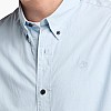 Men Shirts A2EYE Blue Cotton Timberland Men Shirts A2EYE Blue Cotton Timberland
