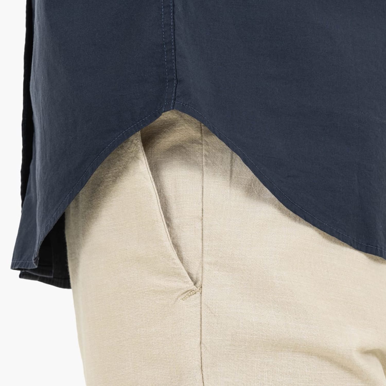Men Shirts A2EYE DarkBlue Cotton Timberland Men Shirts A2EYE DarkBlue Cotton Timberland