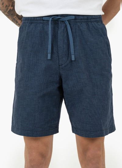 Ανδρικές Βερμούδες Relaxed.Shorts Μπεζ Βαμβάκι GANT